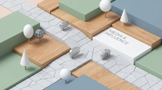 Illustration 3D isométrique d